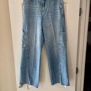 Celebrity Pink Denim Wide-Leg Jeans